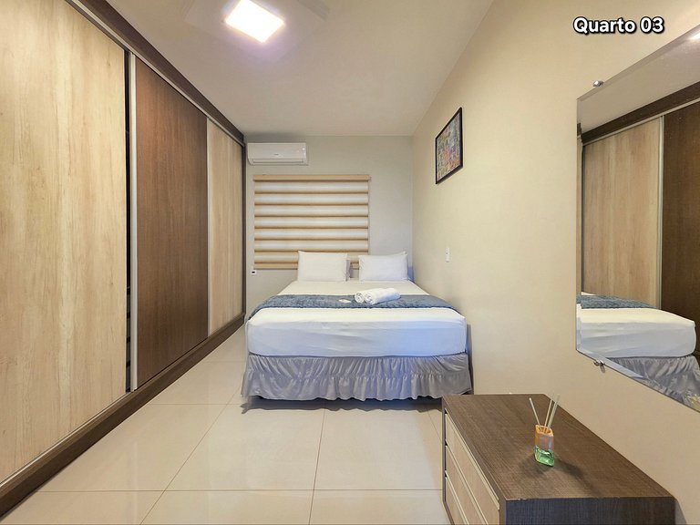 Casa 3 Quartos - ótima area gourmet 10m PY