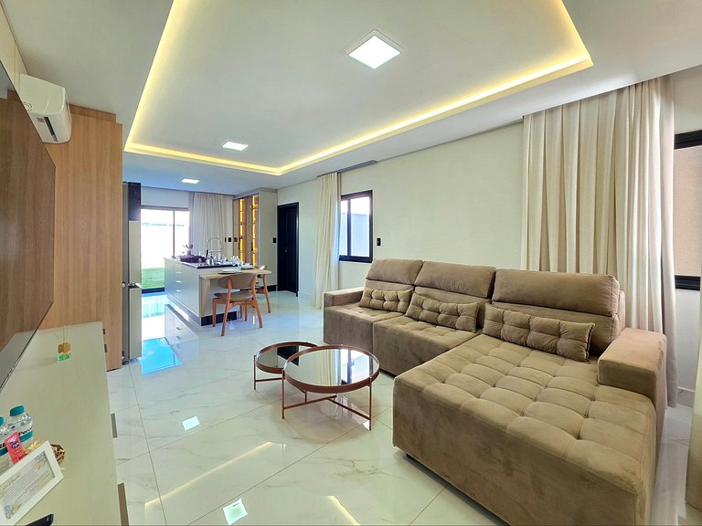 Casa Alto Padrão 3 Suítes 10min Paraguai e Centro
