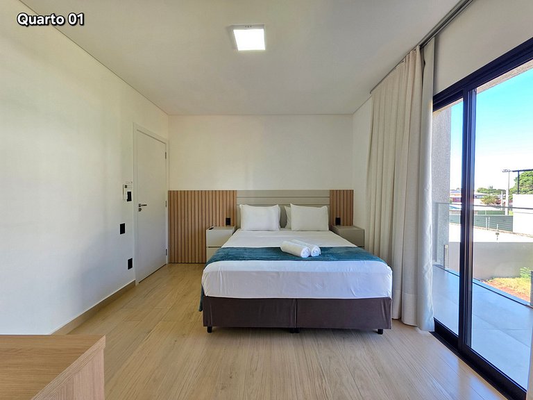 Casa Alto Padrão 3 Suítes 10min Paraguai e Centro