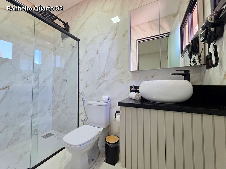Casa Alto Padrão 3 Suítes 10min Paraguai e Centro