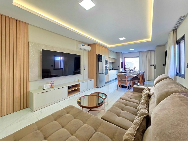 Casa Alto Padrão 3 Suítes 10min Paraguai e Centro