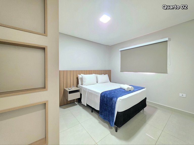 Apt novíssimo 2 quartos 2 banheiros c garagem