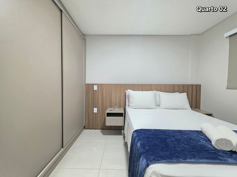 Apt novíssimo 2 quartos 2 banheiros c garagem