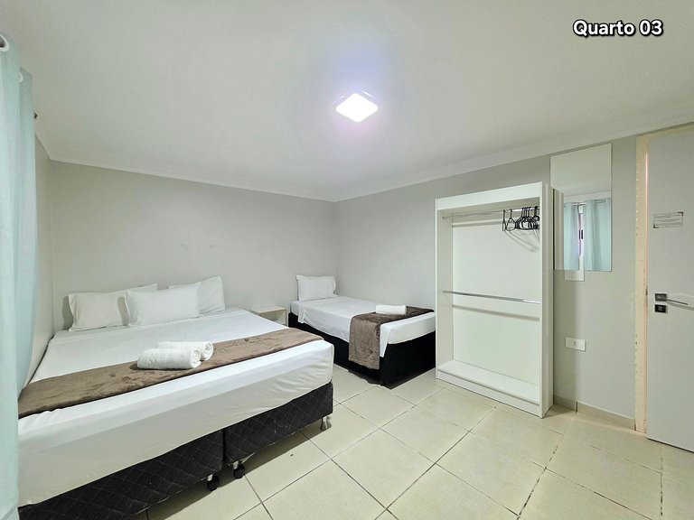 Casa Ampla 4 Quartos 10 min Paraguai e Centro
