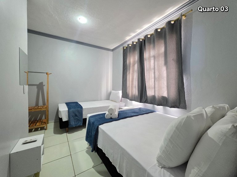 Casa em rua tranquila 4 quartos 5 min Centro