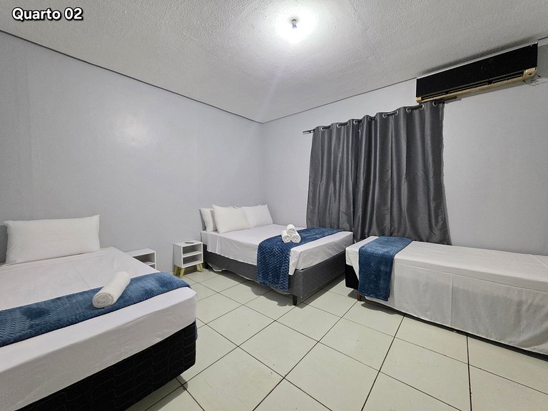 Casa em rua tranquila 4 quartos 5 min Centro