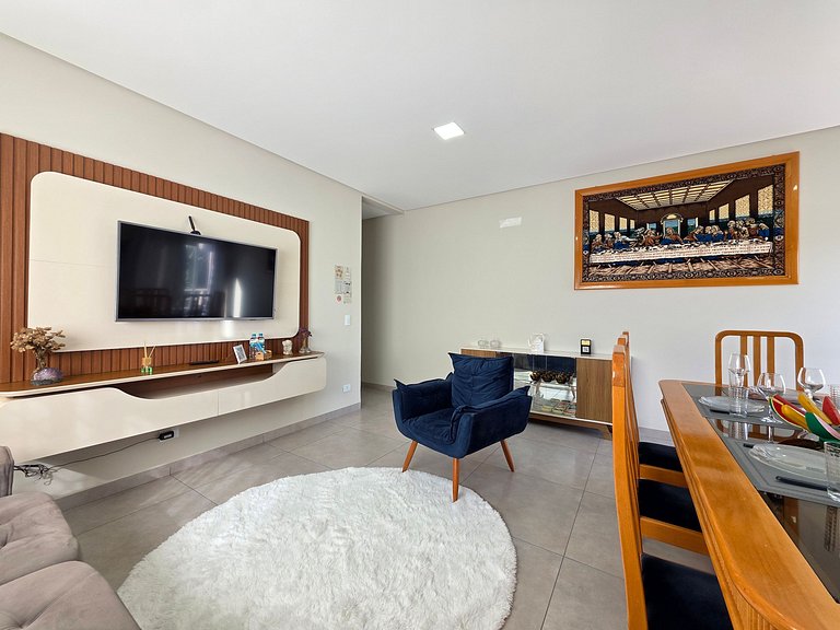 Apt 02 Recém construído 2 Quartos 10 min centro
