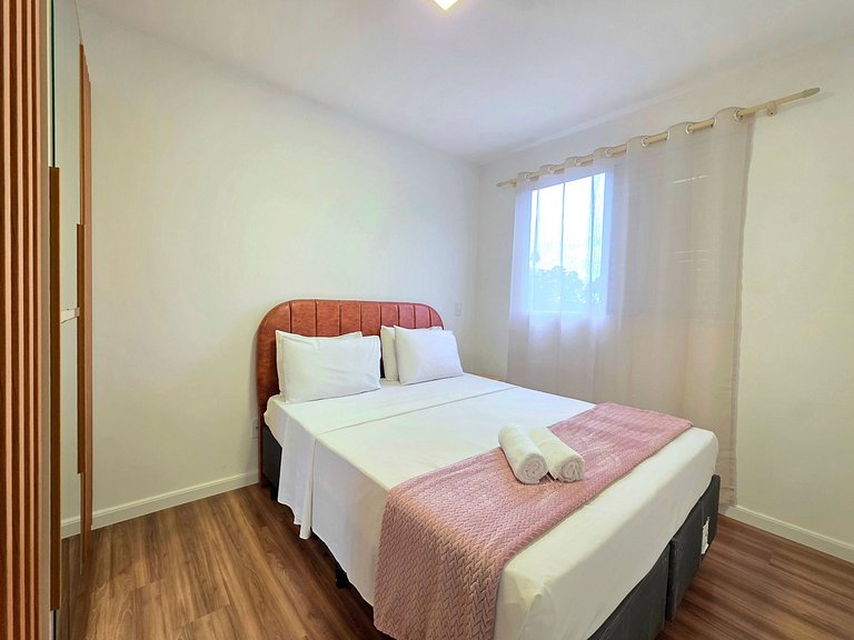 Apt 407 novíssimo 2 quartos com piscina/academia