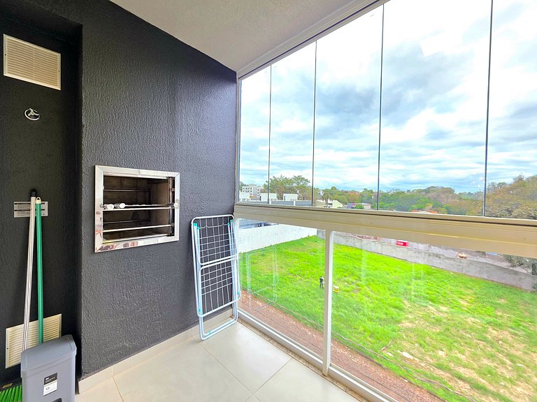 Apt 407 novíssimo 2 quartos com piscina/academia
