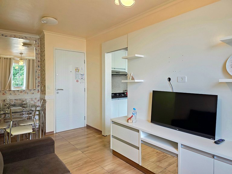 Apt 02 quartos 10 min Centro em condominio