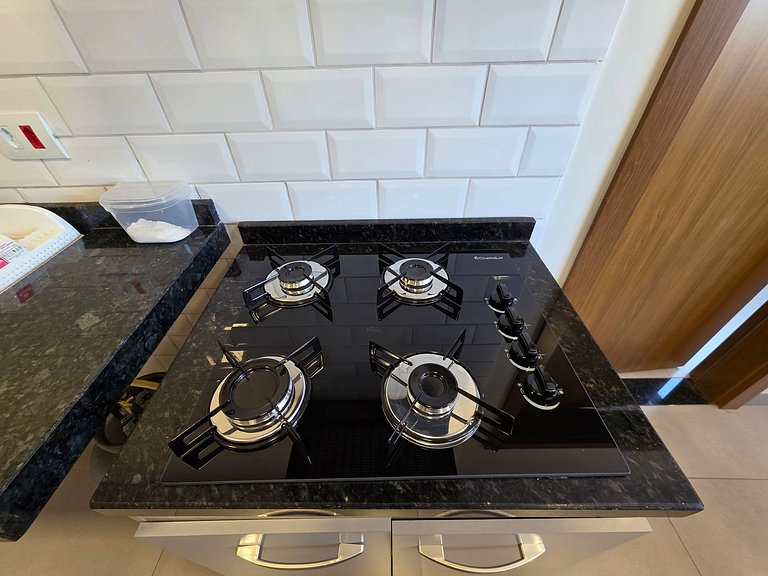 Apartamento10 min Centro tudo novinho