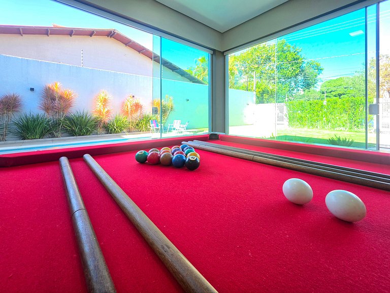 Casa 3 Suítes Lazer piscina e sinuca prox Centro