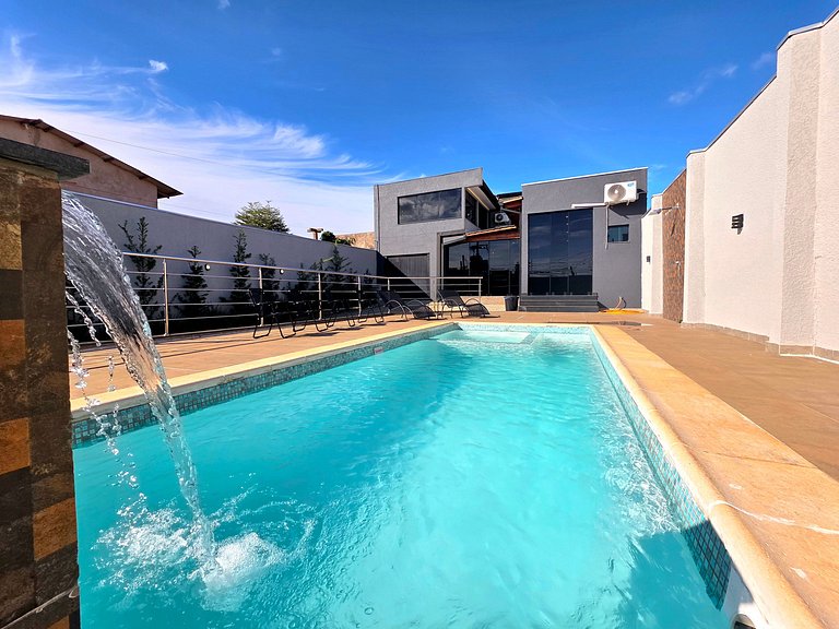 Casa 5 Quartos piscina churrasqueira 15 m Paraguai