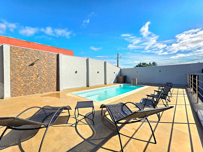 Casa 5 Quartos piscina churrasqueira 15 m Paraguai