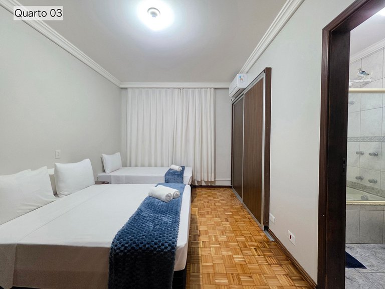 Sobrado completo com 3 quartos, próximo do centro