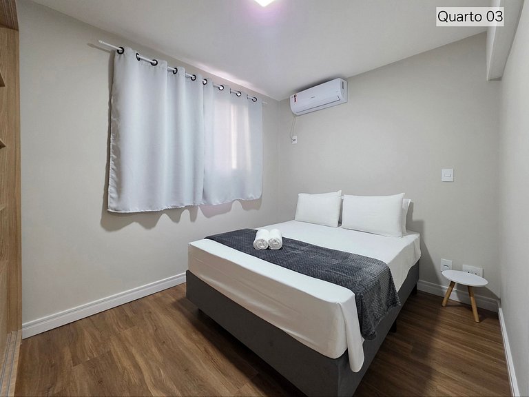 Apt 602 com 3 quartos 10min Paraguai e 5min centro