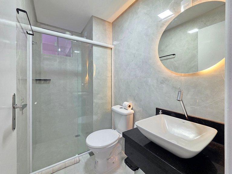 Apt 602 com 3 quartos 10min Paraguai e 5min centro