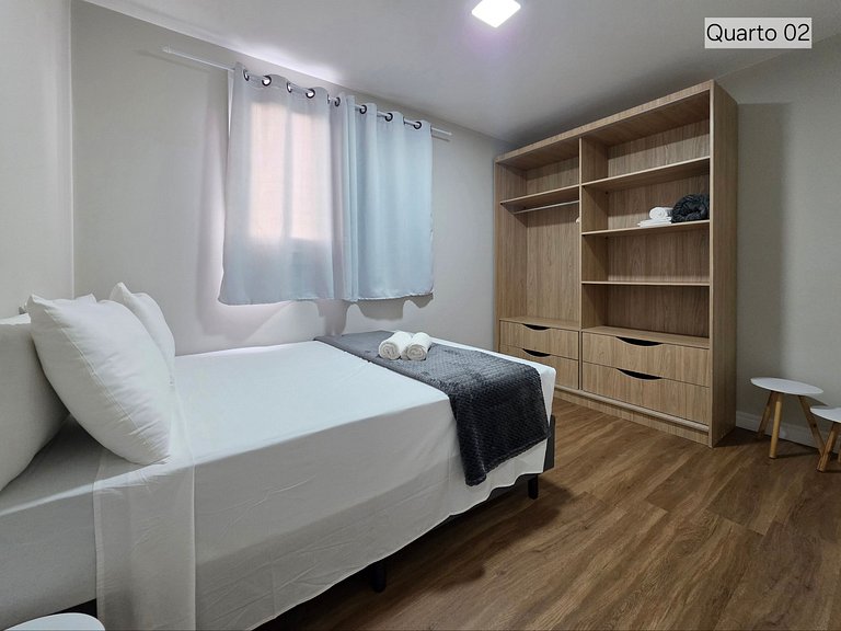 Apt 602 com 3 quartos 10min Paraguai e 5min centro