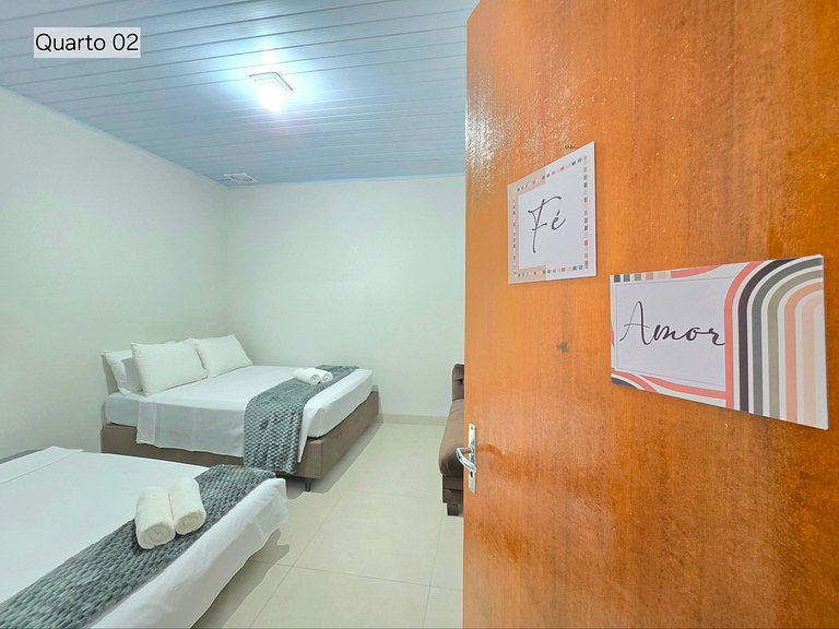 Casa 3 Quartos Piscina Quintal grande 5 min Centro