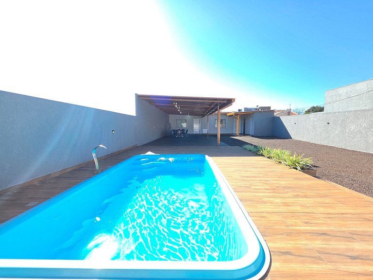 Casa 3 Quartos Piscina Quintal grande 5 min Centro
