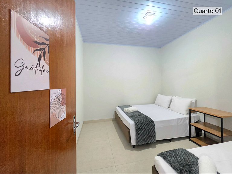 Casa 3 Quartos Piscina Quintal grande 5 min Centro