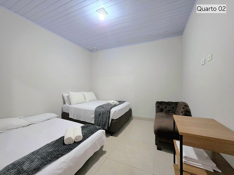Casa 3 Quartos Piscina Quintal grande 5 min Centro