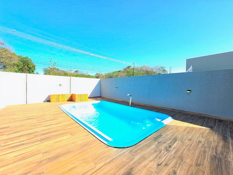 Casa 3 Quartos Piscina Quintal grande 5 min Centro