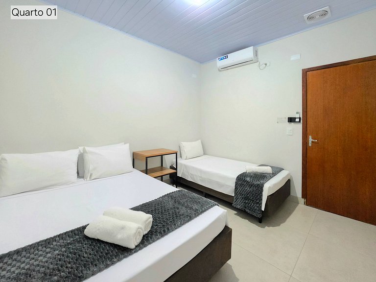 Casa 3 Quartos Piscina Quintal grande 5 min Centro