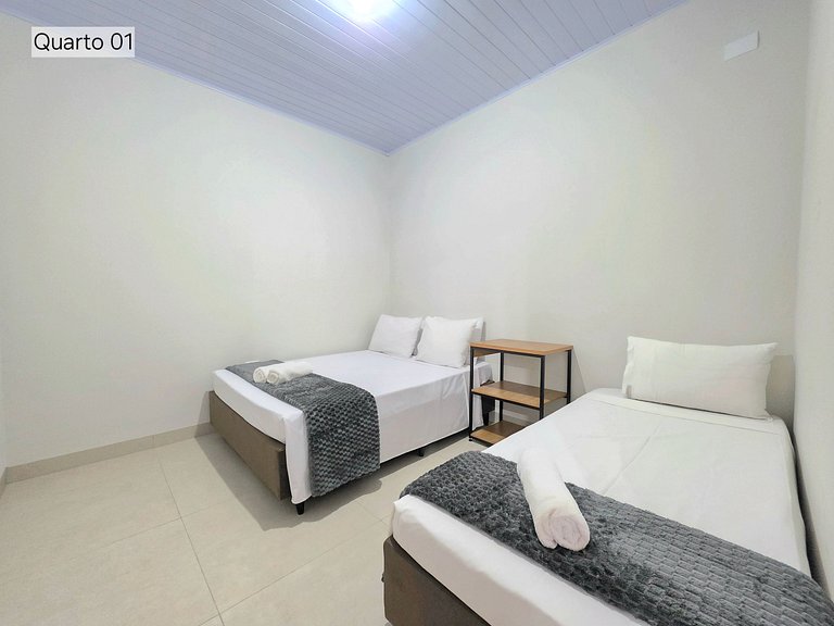 Casa 3 Quartos Piscina Quintal grande 5 min Centro