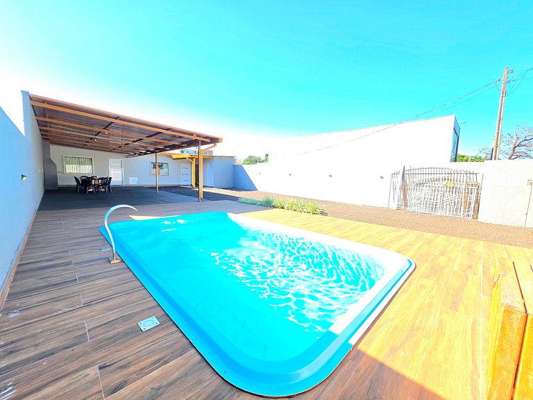 Casa 3 Quartos Piscina Quintal grande 5 min Centro