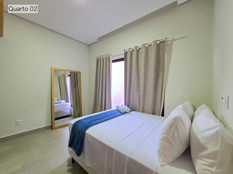 Casa Completa para 5 pessoas prox. Centro e Cat.