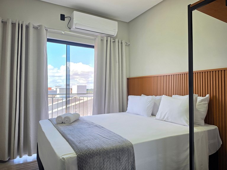 Apartamento 205 Novíssimo e Charmoso a 10 min Cent