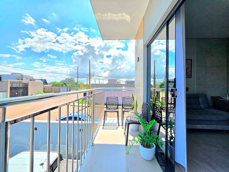 Apartamento 205 Novíssimo e Charmoso a 10 min Cent