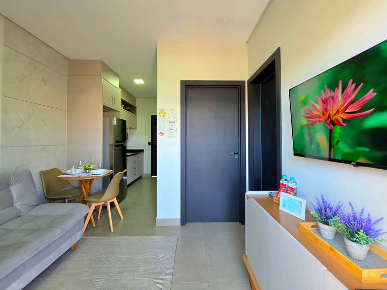 Apartamento 205 Novíssimo e Charmoso a 10 min Cent