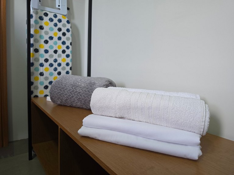 Apartamento 205 Novíssimo e Charmoso a 10 min Cent
