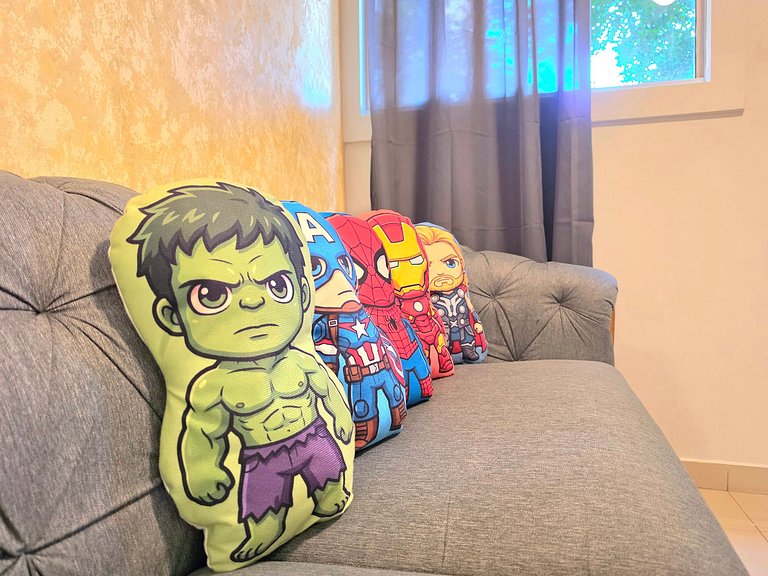 Apto Marvel | 03 Quartos em Condominio