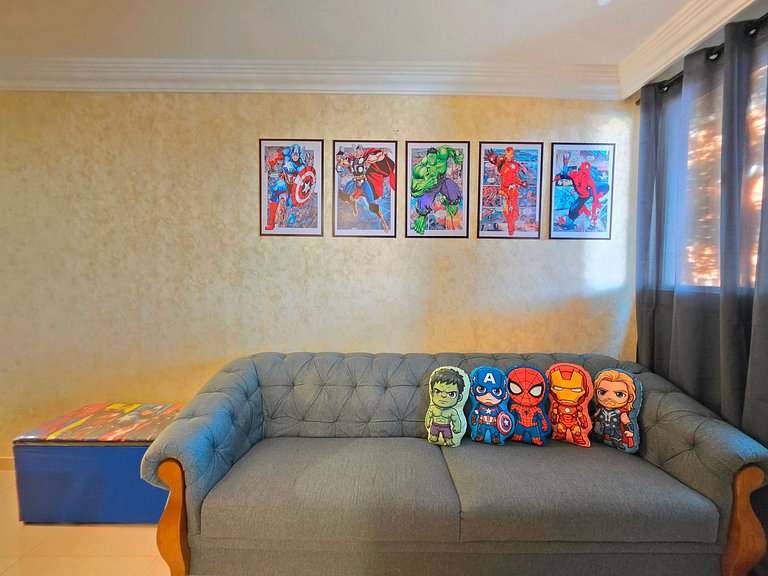 Apto Marvel | 03 Quartos em Condominio