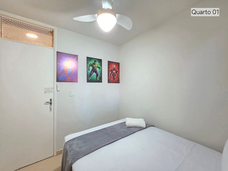 Apto Marvel | 03 Quartos em Condominio