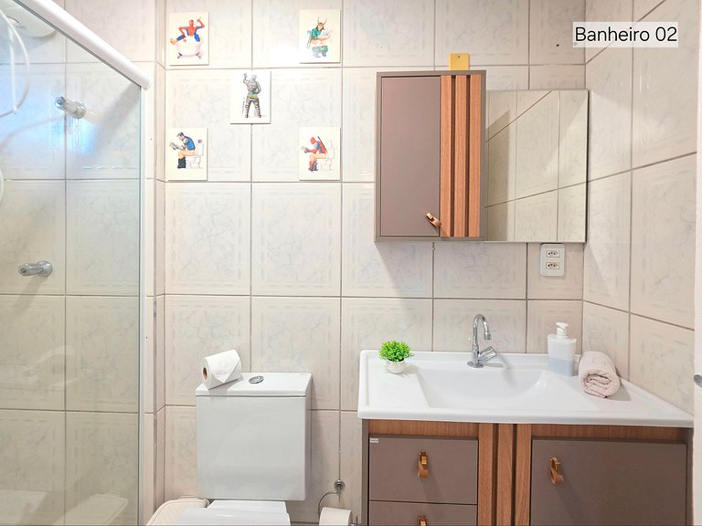Apto Marvel | 03 Quartos em Condominio