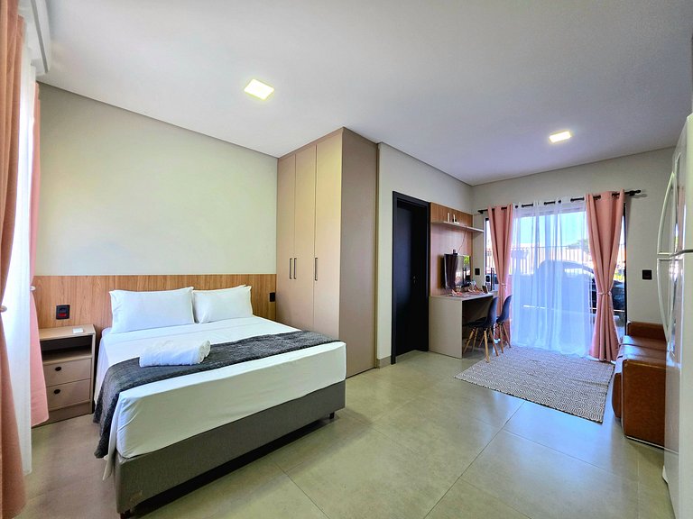 Apartamento 102 Novo e Aconchegante a 10 min Centr