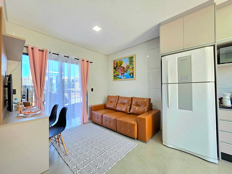 Apartamento 102 Novo e Aconchegante a 10 min Centr
