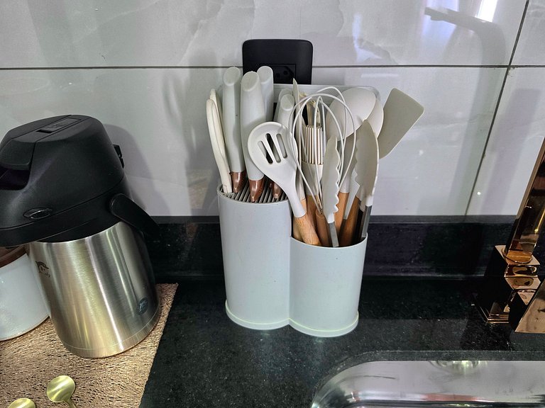 Apartamento 102 Novo e Aconchegante a 10 min Centr