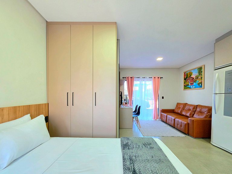 Apartamento 102 Novo e Aconchegante a 10 min Centr