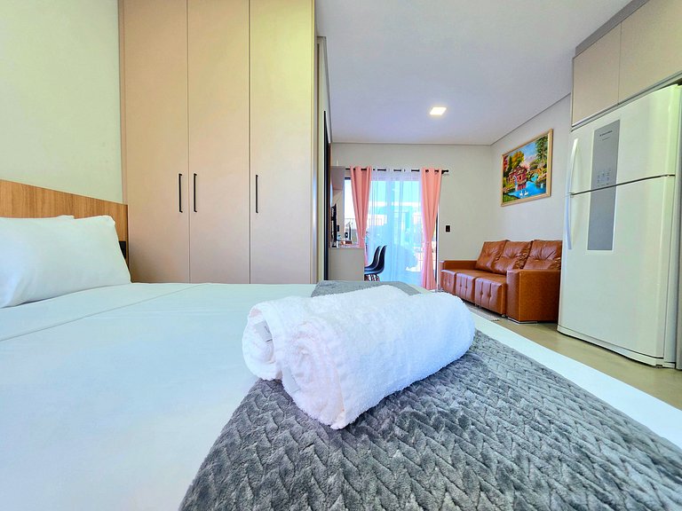 Apartamento 102 Novo e Aconchegante a 10 min Centr