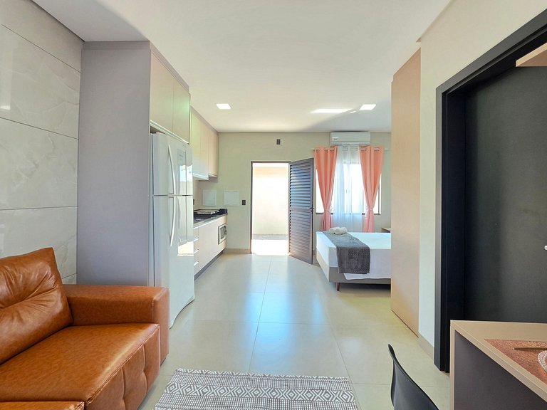Apartamento 102 Novo e Aconchegante a 10 min Centr