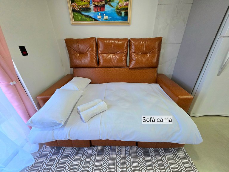 Apartamento 102 Novo e Aconchegante a 10 min Centr