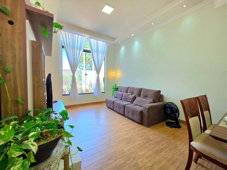 Casa para 8 pessoas com Piscina localização tranqu