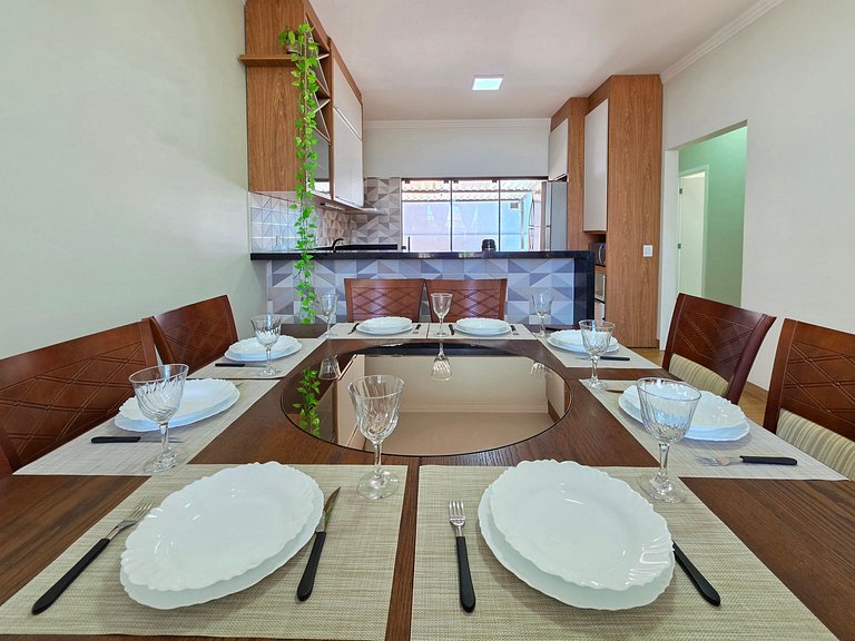 Casa para 8 pessoas com Piscina localização tranqu