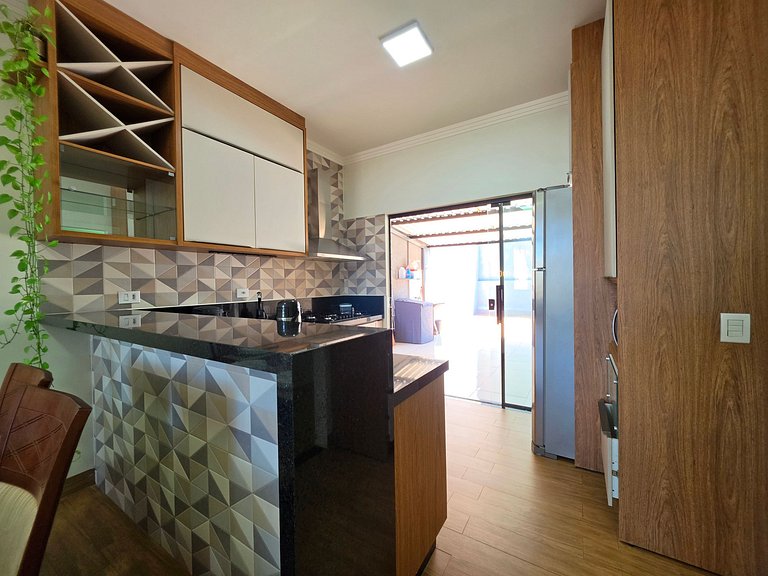 Casa para 8 pessoas com Piscina localização tranqu