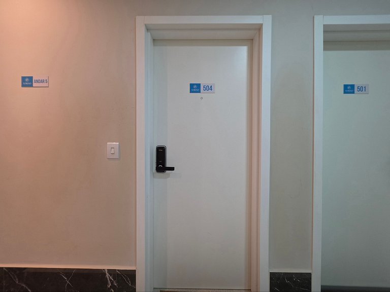 Apt Novíssimo 2 quartos em Ótima localização